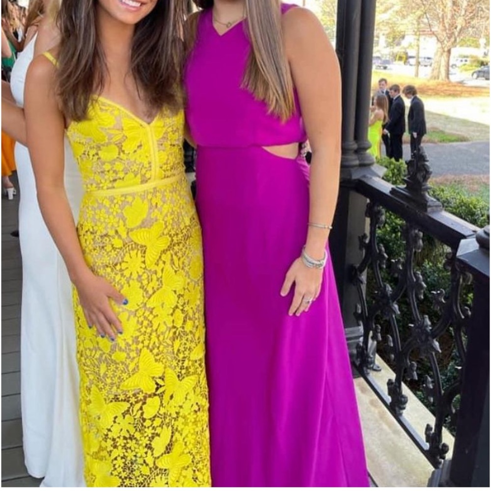 Jill Stuart purple dress